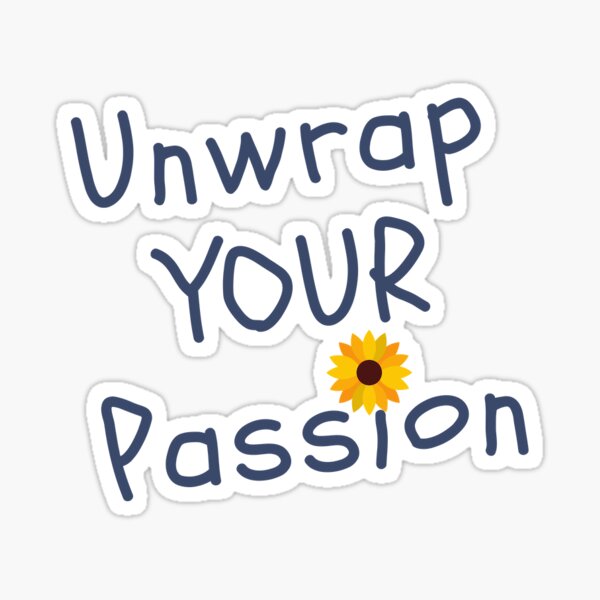 Live With Passion Stickers | Redbubble