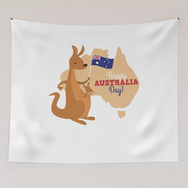 Artikelvorschau, Australia Day Happy Australia Day Nationalfeiertag entworfen und verkauft von marcocouto.
