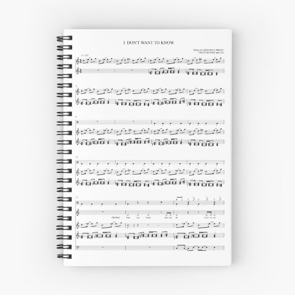Item preview, "I Don't Want To Know" sheet music print designed and sold by Monopoly Phonic.