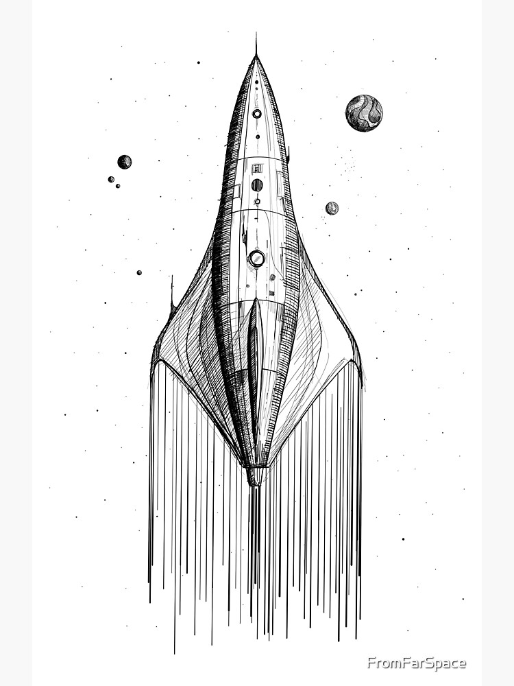 Disover Spacecraft Premium Matte Vertical Poster