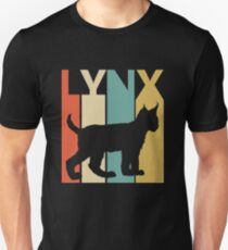 Vintage Retro Lynx Unisex T-Shirt