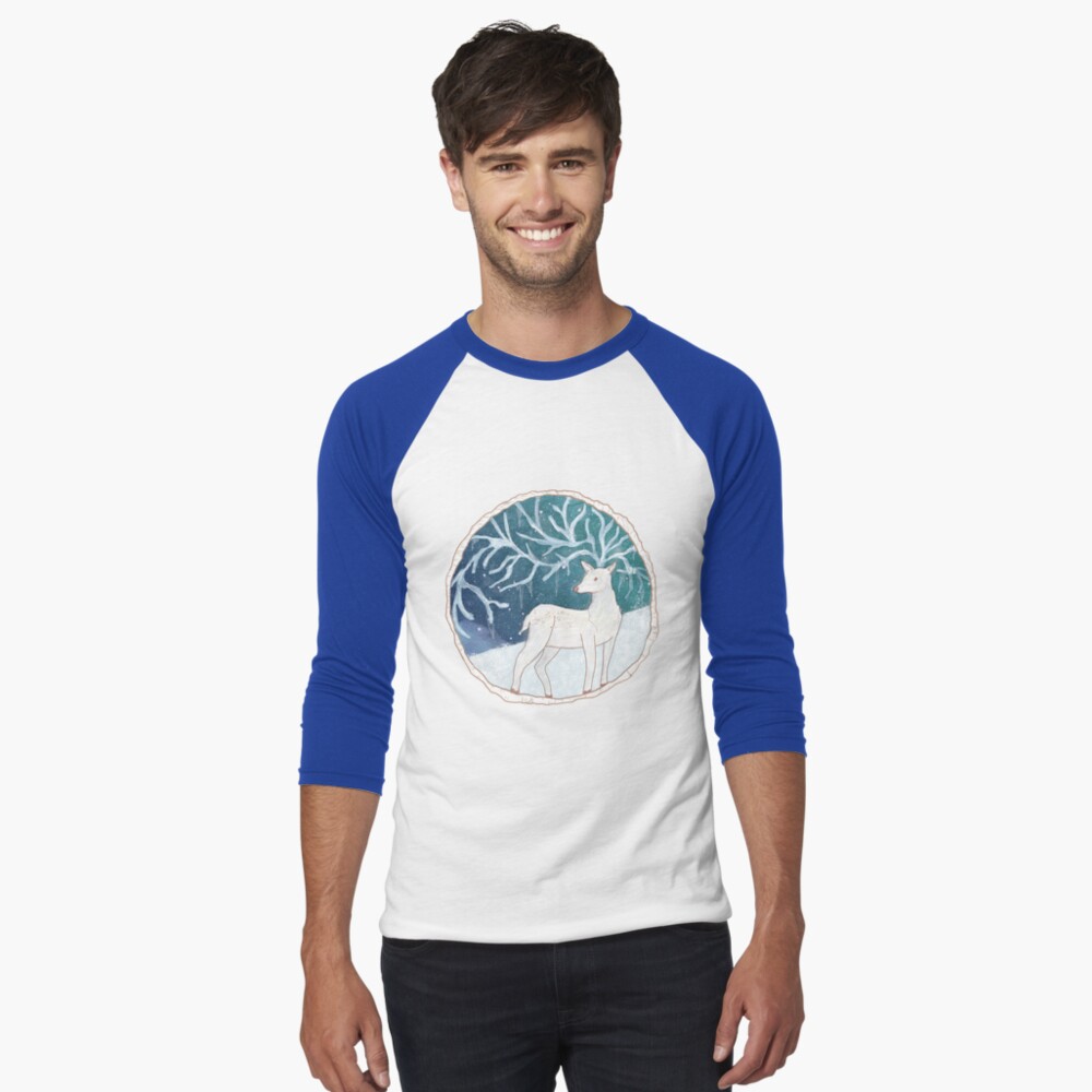 Item preview, Baseball ¾ Sleeve T-Shirt designed and sold by tinaschofield.