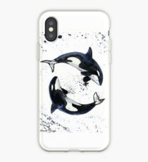 Orcas iPhone Case