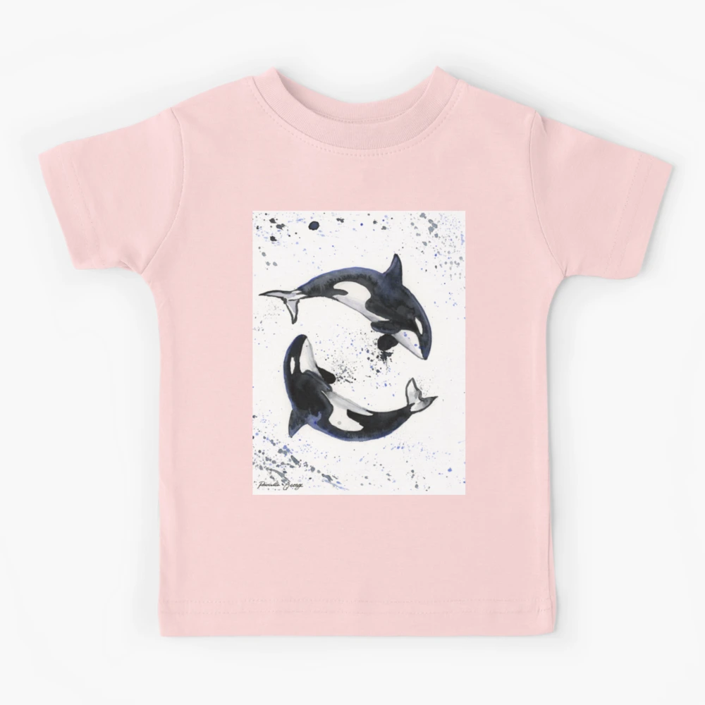 Orca whale gifts kids t-shirt