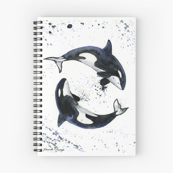 Item preview, Orcas designed and sold by priscilla george.