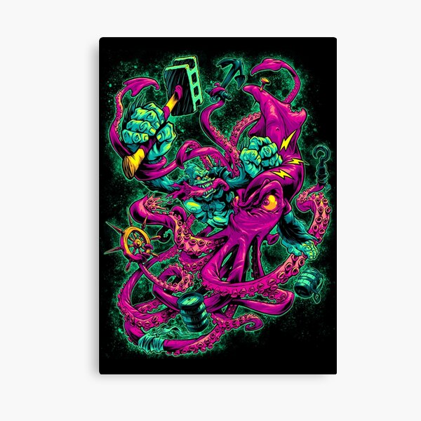 Item preview, GORILLA VS. ARCHITEUTHIS designed and sold by beastpop.