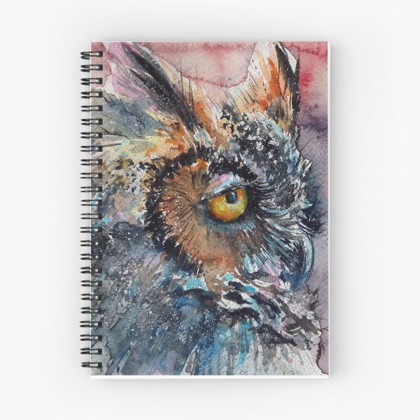 Item preview, Great horned owl designed and sold by kovacsannabrigi.