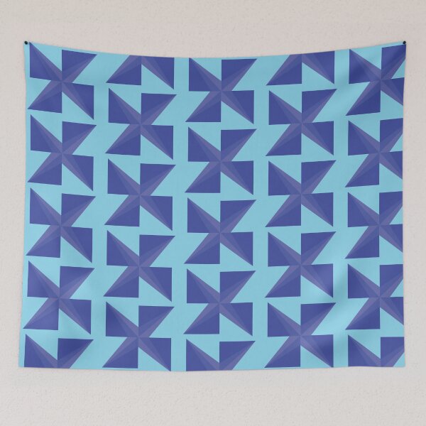 Item preview, Blue Pinwheels designed and sold by ErinLP.