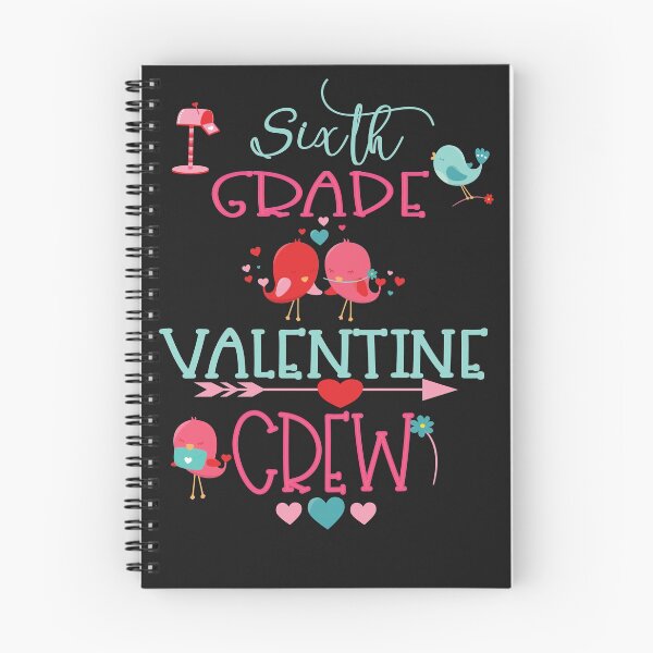 Item preview, Sixth Grade Valentine Crew & Birds Cute Teacher Student Party Gift designed and sold by Sapphire Star.