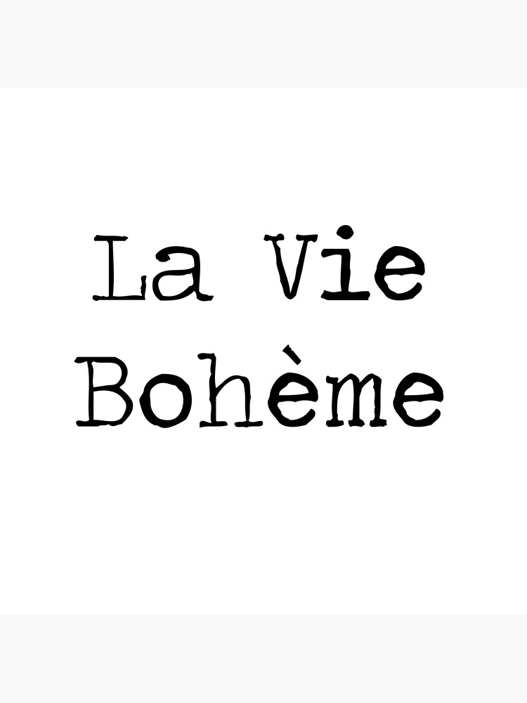 "RENT La Vie Boheme" Poster for Sale by broadwayisland Redbubble