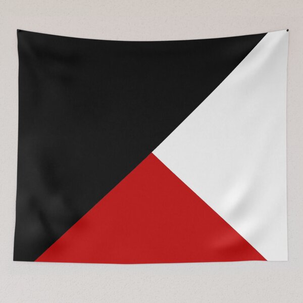 Item preview, Tricolor Black Cherry Red And White designed and sold by rewstudio.