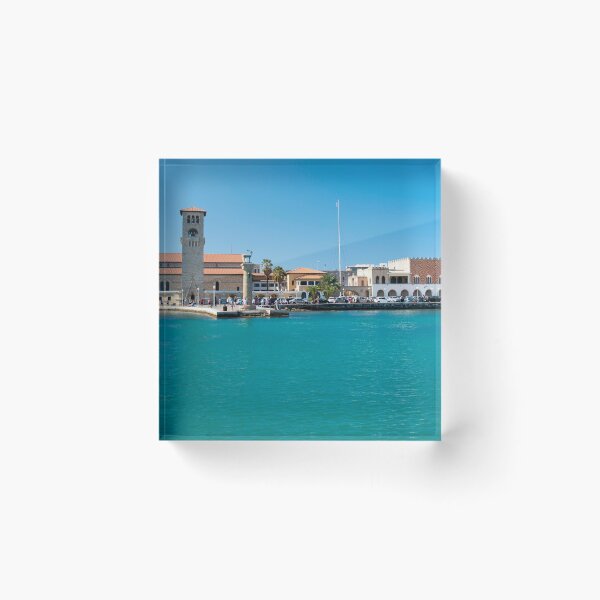 Item preview, Harbour, Rhodes old Town, Rhodes Island, Greece designed and sold by Michael Dietrich.