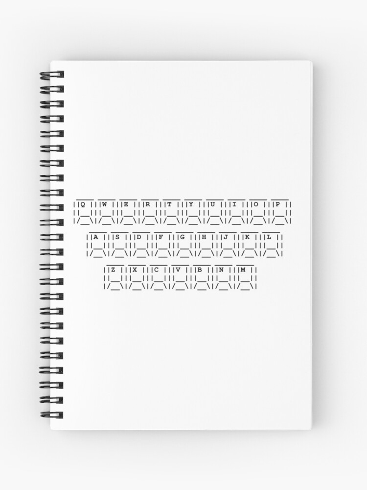 qwerty notebook