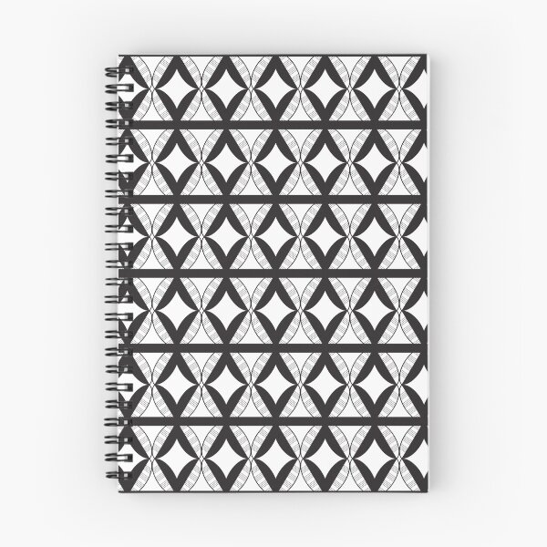 Item preview, White and black stripes diamonds and ovals designed and sold by paislee.