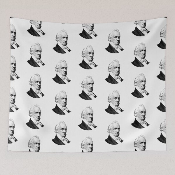 Item preview, President James Buchanan Graphic designed and sold by warishellstore.