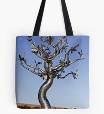 Tree sculpture, Clonroche, County Wexford, Ireland Tote Bag