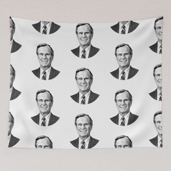 Item preview, President George H. W. Bush Graphic designed and sold by warishellstore.