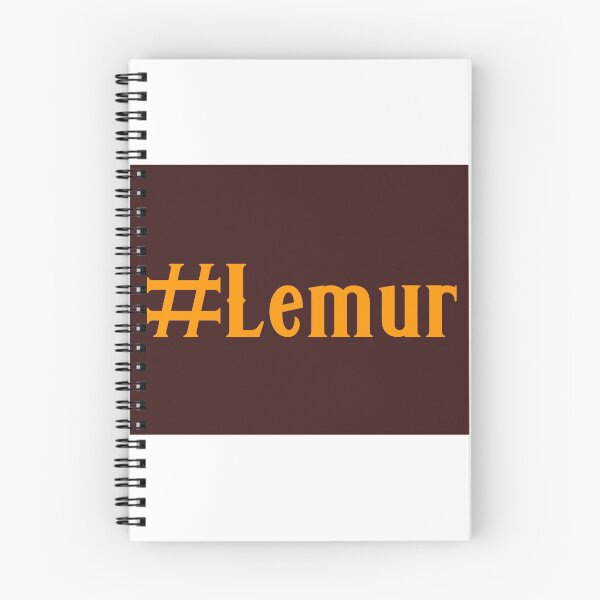 Item preview, Lemur - Hashtag designed and sold by dianekamikaze.