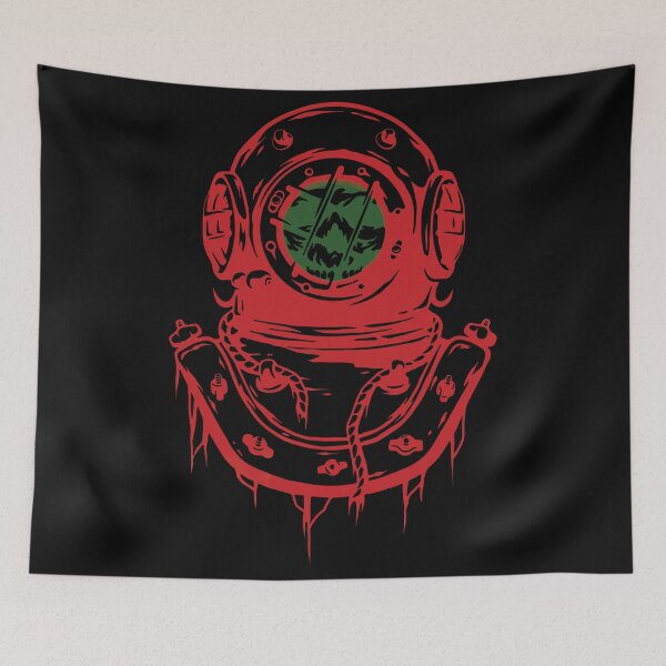 Item preview, Deep Sea Diving Helmet Ghost designed and sold by avidfan2000.