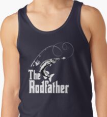 The Rodfather Fishing T Shirt Tank Top