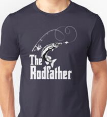 The Rodfather Fishing T Shirt Unisex T-Shirt
