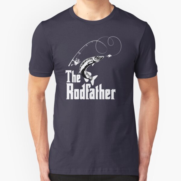 The Rodfather Fishing T Shirt Slim Fit T-Shirt