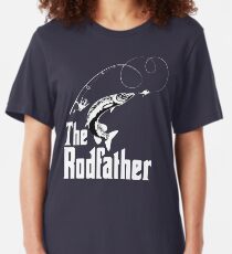 The Rodfather Fishing T Shirt Slim Fit T-Shirt