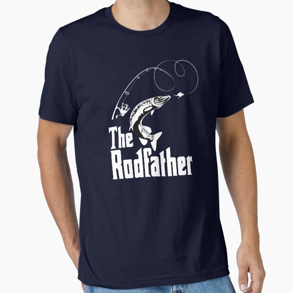 Item preview, The Rodfather Fishing T Shirt designed and sold by bitsnbobs.