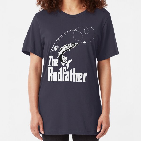 The Rodfather Fishing T Shirt Slim Fit T-Shirt