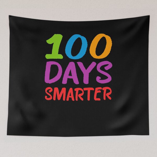 Item preview, 100 Days Smarter First 100th Day of School Happy Shirt designed and sold by woodsgoodsco.