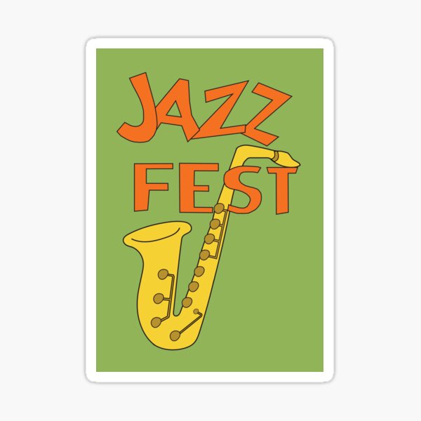 Item preview, jazz fest designed and sold by Toni Tangled.