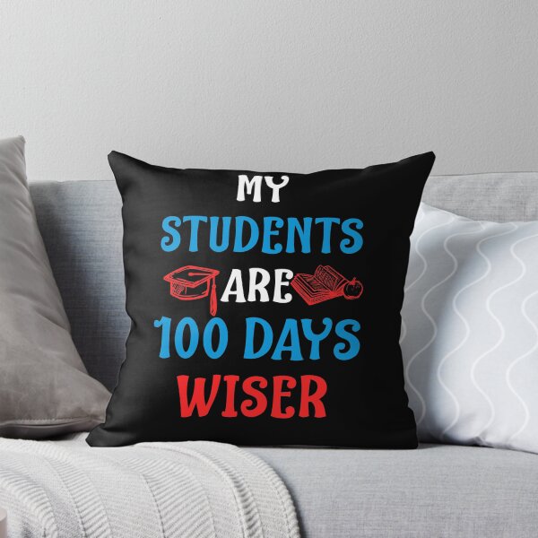 Item preview, My Students Are 100 Days Wiser Happy 100th School Day Shirt designed and sold by woodsgoodsco.