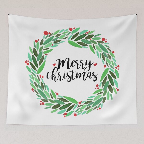 Item preview, Christmas wreath - Merry Christmas designed and sold by MyArt23.