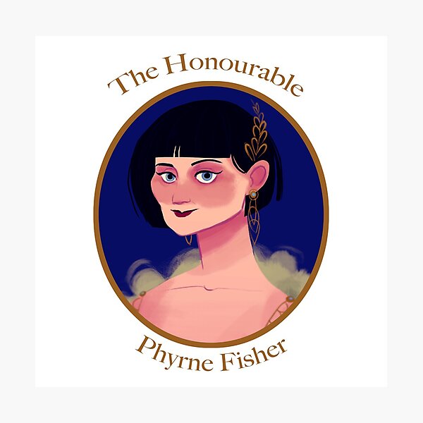 Item preview, Miss Fisher's Murder Mysteries- Phyrne Fisher designed and sold by ladidoodles.