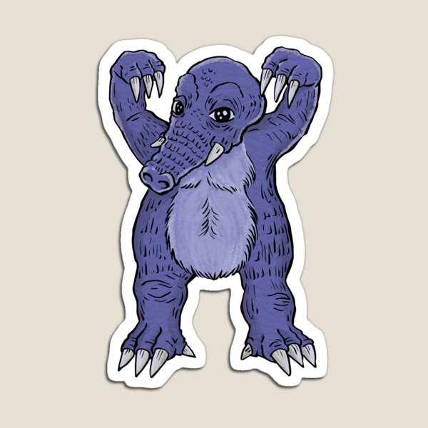 Item preview, NARRABEEN LAKE MONSTER - ELEPHANT CRYPTID designed and sold by Ross Radiation.