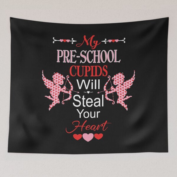 Item preview, Teacher Valentine Pre School Cupids Steal Hearts designed and sold by Sapphire Star.