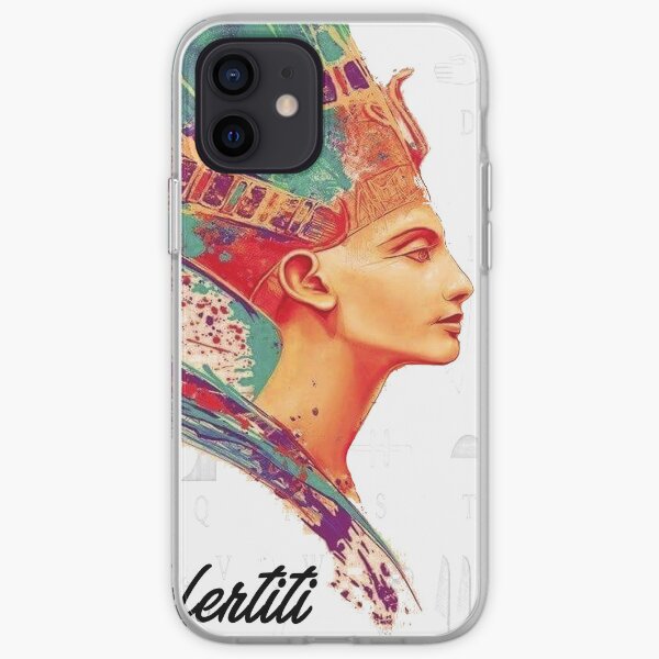Nefertiti Egyptian queen and the Great Royal Wife iPhone Soft Case