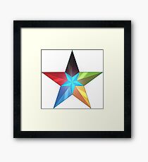 Voltron Star Framed Print