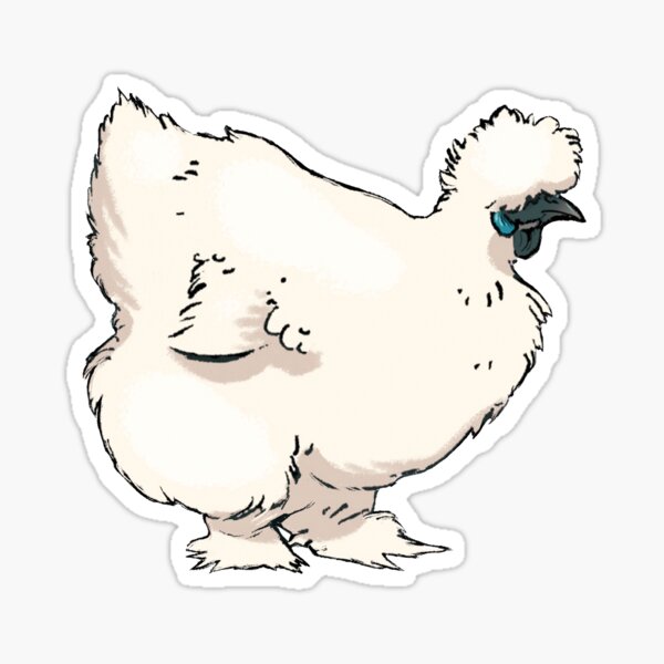 Stickers, Labels & Tags Tumbler Decal Car Decorations Silkie Chicken ...