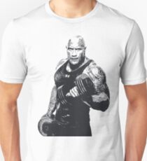 Dwayne Johnson Bodybuilding Gym Workout Clothing Unisex T-Shirt