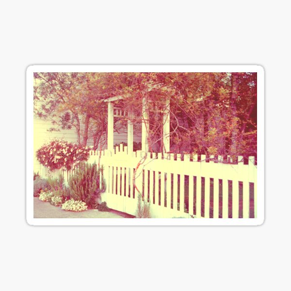 Item preview, White fence designed and sold by jklune.