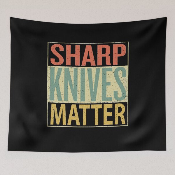 Item preview, Sharp Knives Matter designed and sold by sillerioustees.