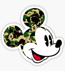 Bape cartoon Sticker