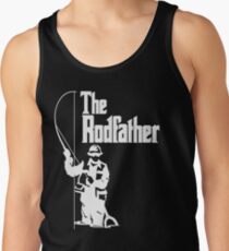 The Rodfather Fishing T Shirt Tank Top