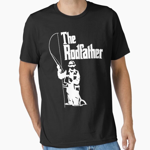 Item preview, The Rodfather Fishing T Shirt designed and sold by bitsnbobs.
