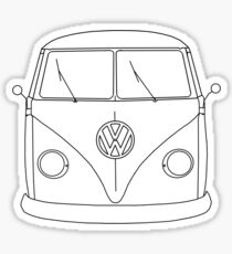 Big Split Window Kombi Sticker