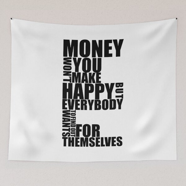 Item preview, money can not buy happiness designed and sold by SVDesignatVasil.