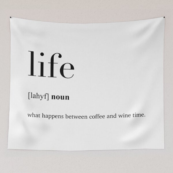 Item preview, Life definition designed and sold by Peonie Design.