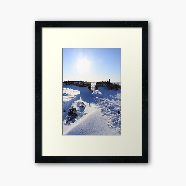 snow time the best Framed Art Print
