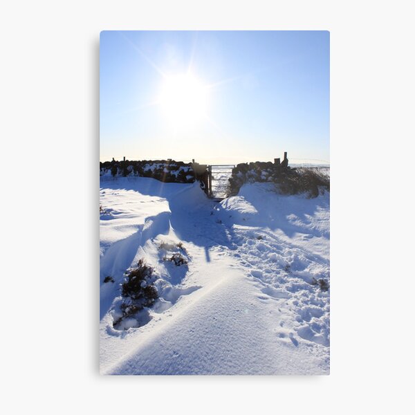 snow time the best Metal Print